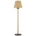 Currey and Company - 8000-0139 - One Light Floor Lamp - Suzanne Duin - Natural/Mole Black