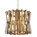 Currey and Company - 9000-1079 - One Light Chandelier - Chaconne - Brass