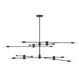 Savoy House - 1-7001-12-89 - 12 Light Chandelier - Lyrique - Matte Black