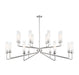 Savoy House - 1-8862-16-109 - 16 Light Chandelier - Baker - Polished Nickel