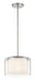 Minka-Lavery - 4102-84 - One Light Pendant - Parsons Studio - Brushed Nickel