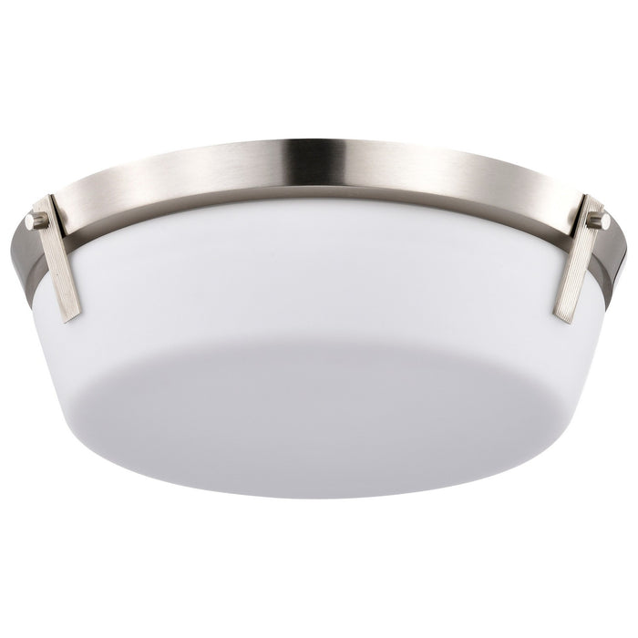 Nuvo Lighting - 60-7760 - Three Light Flush Mount - Rowen - Brushed Nickel