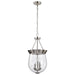 Nuvo Lighting - 60-7802 - Three Light Pendant - Boliver - Brushed Nickel