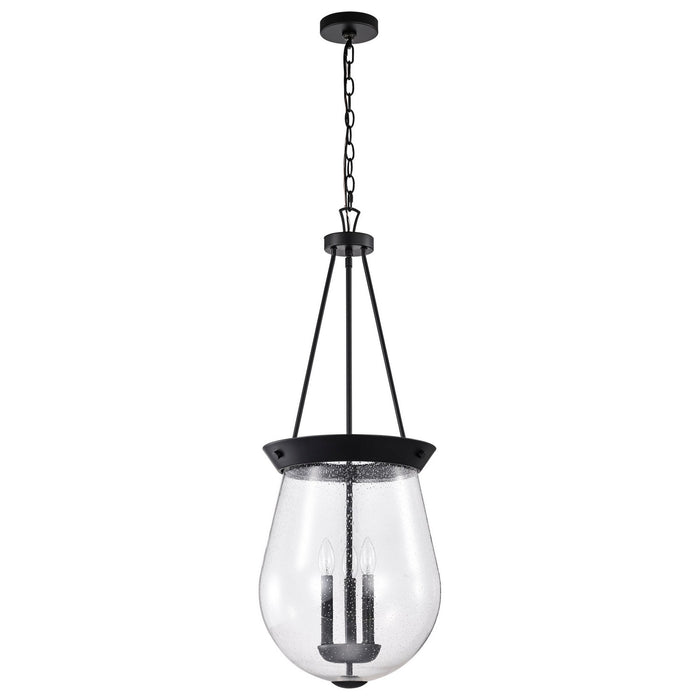 Nuvo Lighting - 60-7803 - Three Light Pendant - Boliver - Matte Black