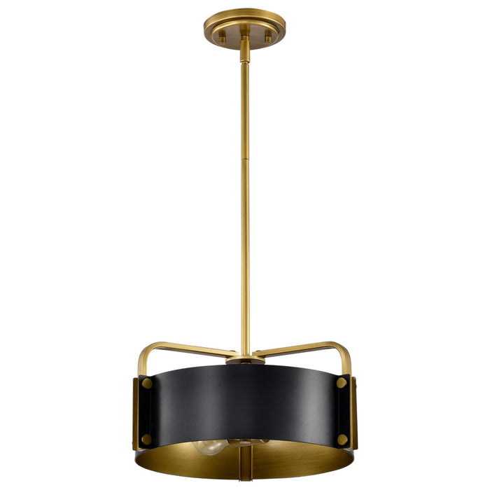 Nuvo Lighting - 60-7842 - Three Light Pendant - Altos - Matte Black