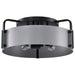 Nuvo Lighting - 60-7851 - Four Light Semi Flush Mount - Altos - Matte Gray