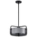 Nuvo Lighting - 60-7852 - Three Light Pendant - Altos - Matte Gray