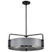 Nuvo Lighting - 60-7854 - Five Light Pendant - Altos - Matte Gray
