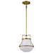 Nuvo Lighting - 60-7862 - One Light Pendant - Valdora - Natural Brass