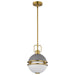 Nuvo Lighting - 60-7875 - One Light Pendant - Everton - Matte Gray