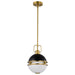 Nuvo Lighting - 60-7876 - One Light Pendant - Everton - Matte Black