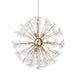 Terracotta Designs - H21104G-10BR - Ten Light Chandelier - Sancia - Warm Brass