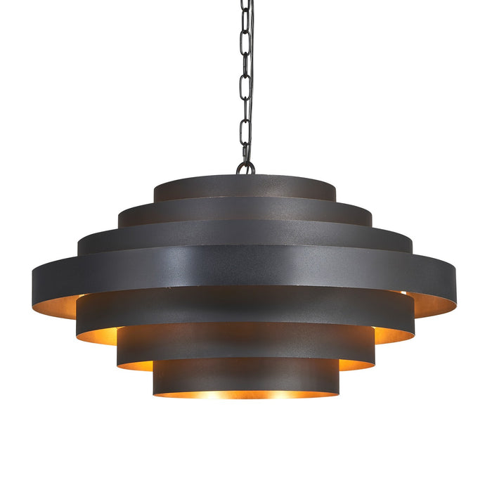 Terracotta Designs - H23104-8 - Eight Light Chandelier - Agostina - Matte Black