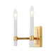 Terracotta Designs - W23120-2 - Two Light Wall Sconce - Miriam - Gold Leaf