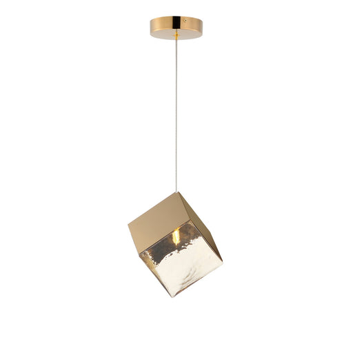 ET2 - E24681-26FG - LED Pendant - Ice Cube - French Gold