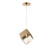 ET2 - E24681-26FG - LED Pendant - Ice Cube - French Gold