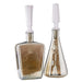 Arteriors - ARI01 - Decanters, Set of 2 - Talbany - Smoke Luster