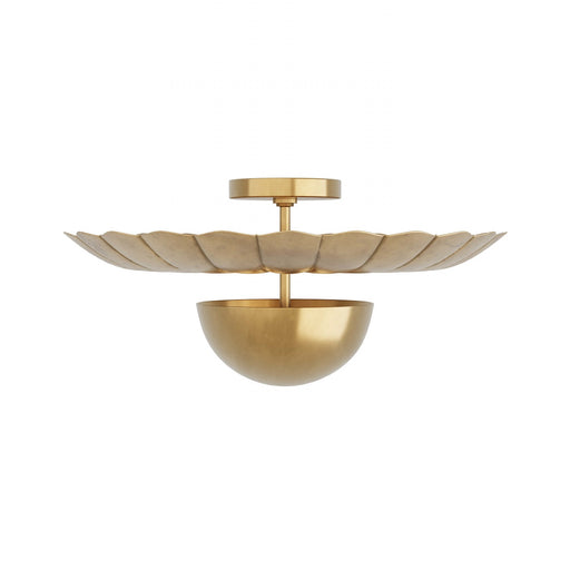 Arteriors - DFI01 - Two Light Flush Mount - Teresa - Antique Brass