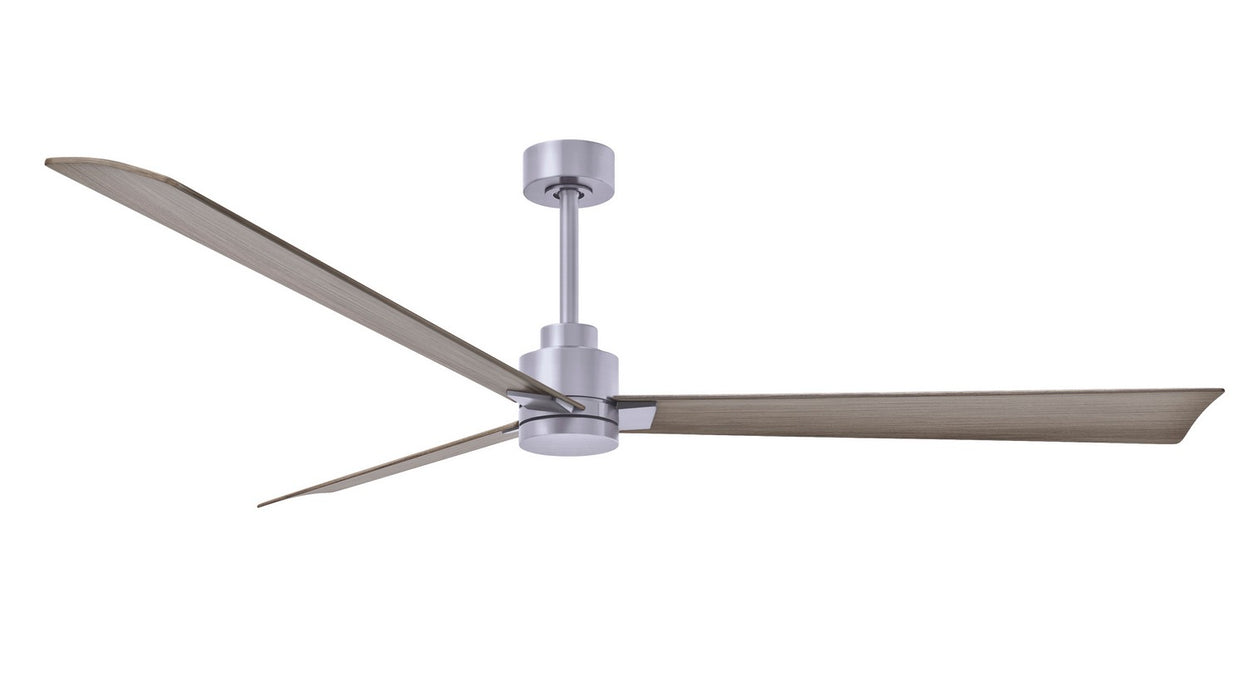 Matthews Fan Company - AK-BN-GA-72 - 72"Ceiling Fan - Alessandra - Brushed Nickel