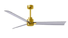 Matthews Fan Company - AK-BRBR-BN-56 - 56"Ceiling Fan - Alessandra - Brushed Brass