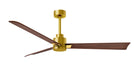 Matthews Fan Company - AK-BRBR-WN-56 - 56"Ceiling Fan - Alessandra - Brushed Brass