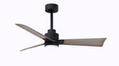 Matthews Fan Company - AKLK-BK-GA-42 - 42"Ceiling Fan - Alessandra - Matte Black