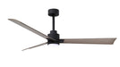 Matthews Fan Company - AKLK-BK-GA-56 - 56"Ceiling Fan - Alessandra - Matte Black