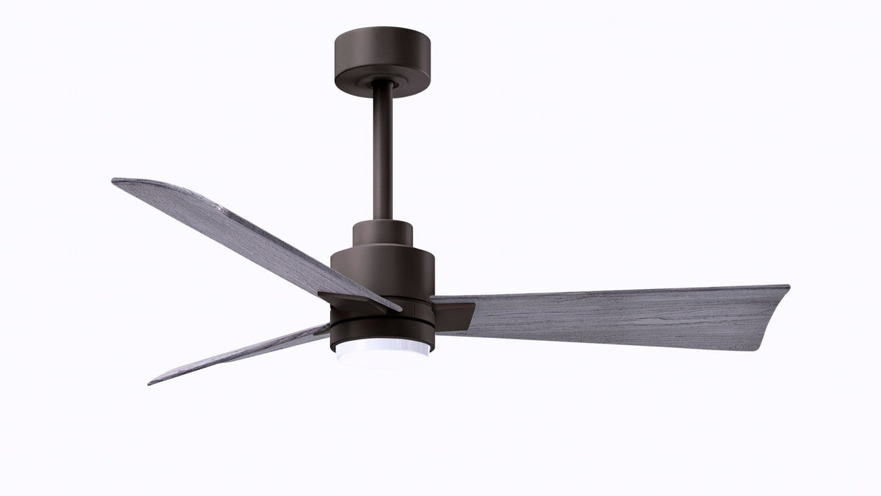 Matthews Fan Company - AKLK-TB-BW-42 - 42"Ceiling Fan - Alessandra - Textured Bronze