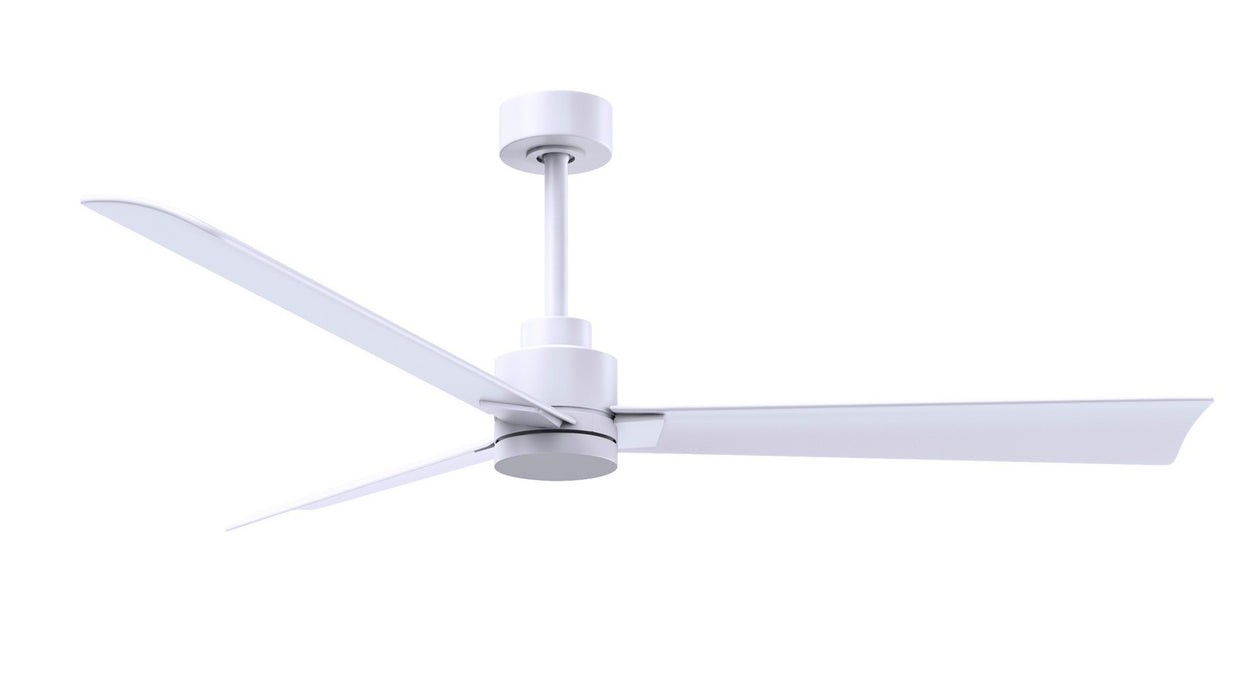 Matthews Fan Company - AK-MWH-MWH-56 - 56"Ceiling Fan - Alessandra - Matte White