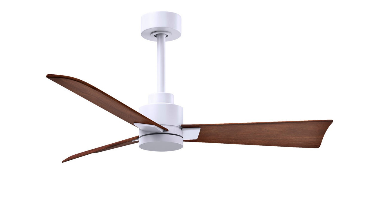 Matthews Fan Company - AK-MWH-WN-42 - 42"Ceiling Fan - Alessandra - Matte White