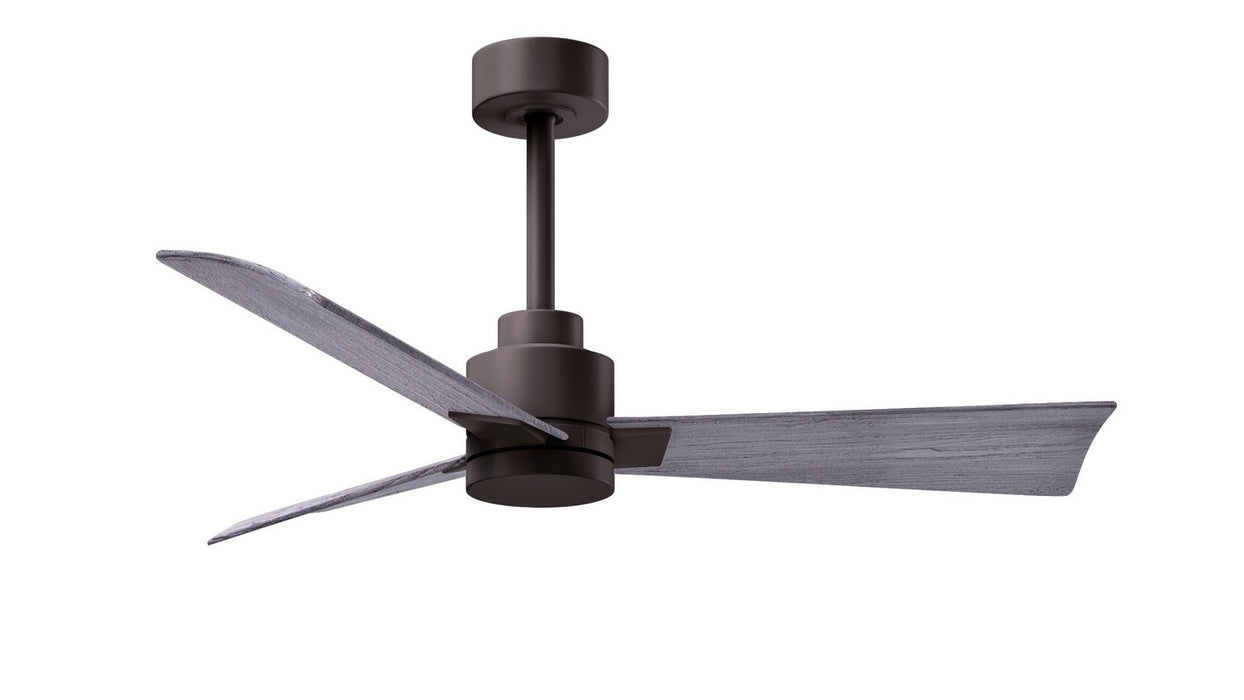 Matthews Fan Company - AK-TB-BW-42 - 42"Ceiling Fan - Alessandra - Textured Bronze