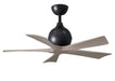 Matthews Fan Company - IR5-BK-GA-42 - 42"Ceiling Fan - Irene - Matte Black