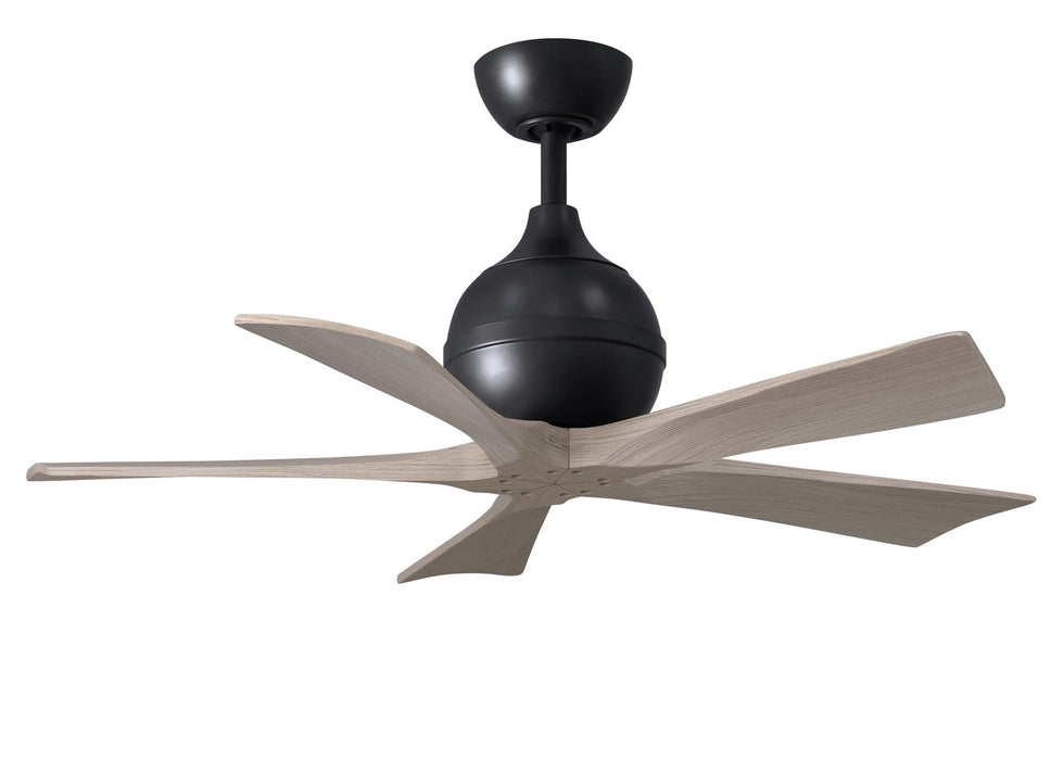 Matthews Fan Company - IR5-BK-GA-42 - 42"Ceiling Fan - Irene - Matte Black