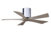 Matthews Fan Company - IR5H-CR-GA-42 - 42"Ceiling Fan - Irene - Polished Chrome