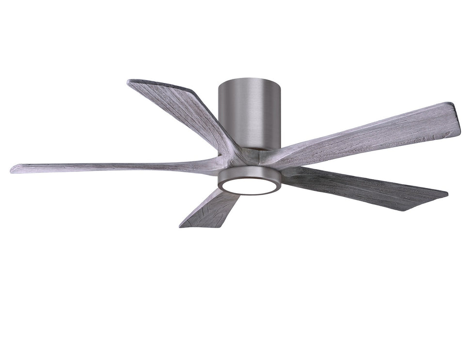 Matthews Fan Company - IR5HLK-BP-BW-52 - 52"Ceiling Fan - Irene - Brushed Pewter