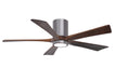 Matthews Fan Company - IR5HLK-BP-WA-52 - 52"Ceiling Fan - Irene - Brushed Pewter