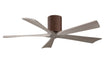 Matthews Fan Company - IR5H-WN-GA-52 - 52"Ceiling Fan - Irene - Walnut