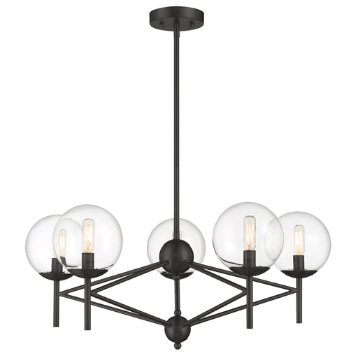 Minka-Lavery - 2795-66A - Five Light Chandelier - Auresa - Coal