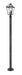 Z-Lite - 579PHBR-567P-BK - Three Light Outdoor Post Mounted Fixture - Talbot - Black