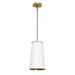 Regina Andrew - 16-1392WT - One Light Pendant - Hattie - White