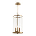 Regina Andrew - 16-1399NB - Three Light Pendant - Adria - Natural Brass