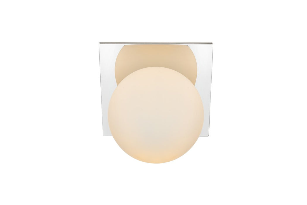 Elegant Lighting - LD7304W7CH - One Light Bath Sconce - Jillian - Chrome And Frosted White