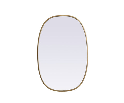 Elegant Lighting - MR2B2030BRS - Mirror - Brynn - Brass