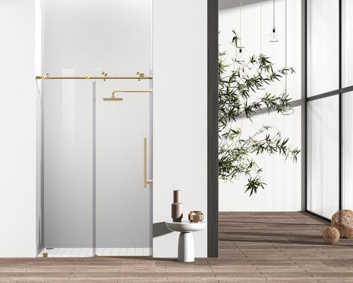 Elegant Lighting - SD101-4876BGD - Shower Door - Brecken - Brushed Gold