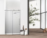 Elegant Lighting - SD101-4876BNK - Shower Door - Brecken - Brushed Nickel