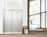 Elegant Lighting - SD101-6076BNK - Shower Door - Brecken - Brushed Nickel