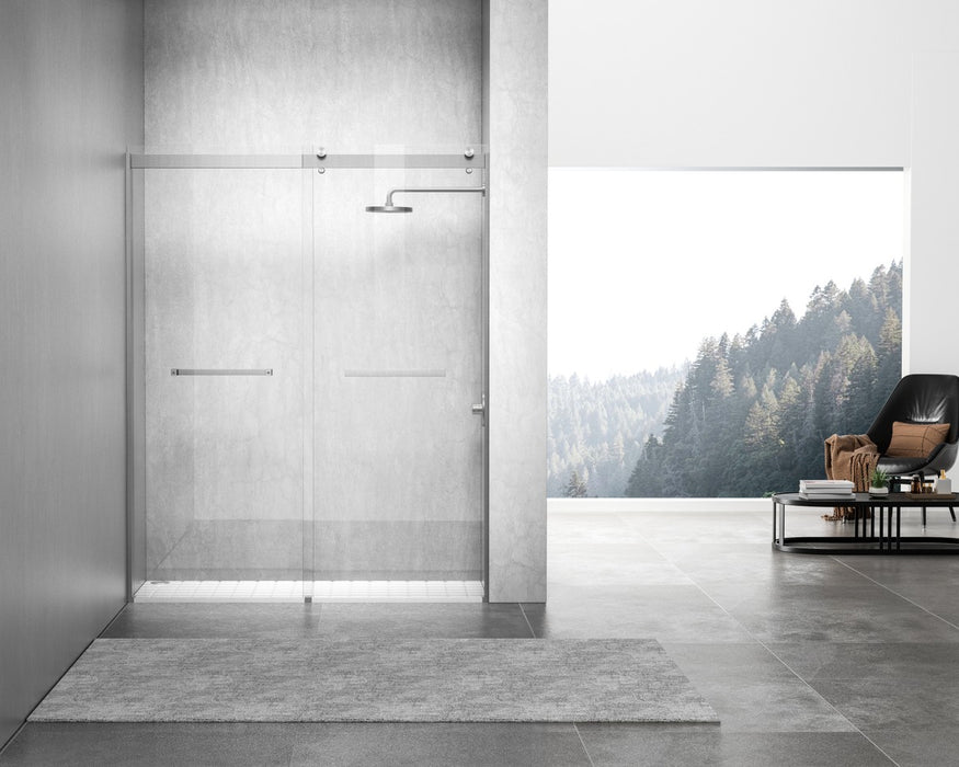 Elegant Lighting - SD202-6076BNK - Shower Door - Darwin - Brushed Nickel