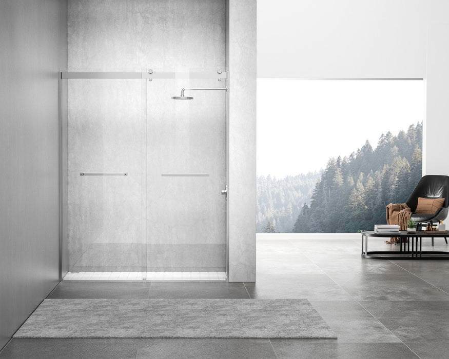 Elegant Lighting - SD202-6076PCH - Shower Door - Darwin - Polished Chrome