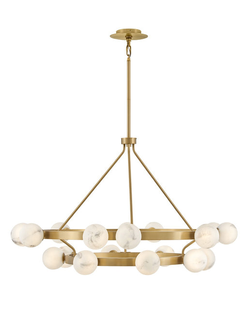 Fredrick Ramond - FR41905LCB - LED Chandelier - Selene - Lacquered Brass