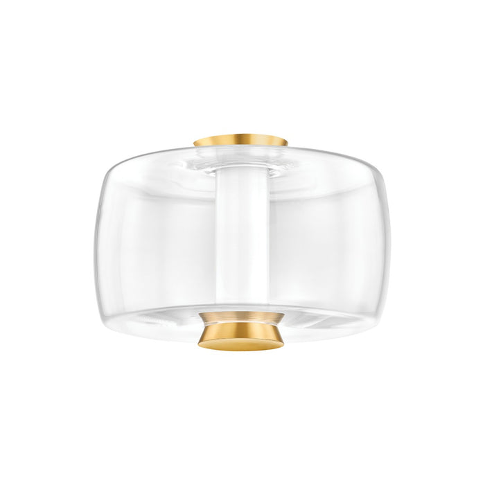 Hudson Valley - 2814-AGB - LED Flush Mount - Beau - Aged Brass